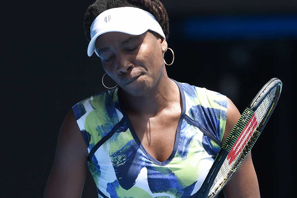 Venus Williams Terhenti di Babak Pertama Australia Terbuka