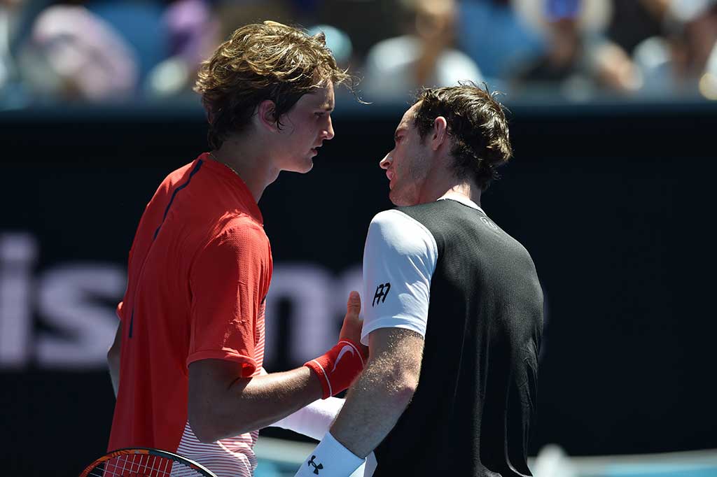 Andy Murray Tundukkan Alexander Zverev