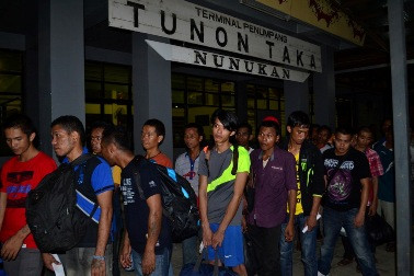 330 TKI Ilegal Asal Jatim Dideportasi dari Malaysia