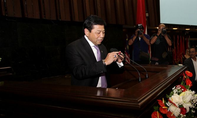 Setya Novanto (Photo: Antara Foto/M Adimaja)