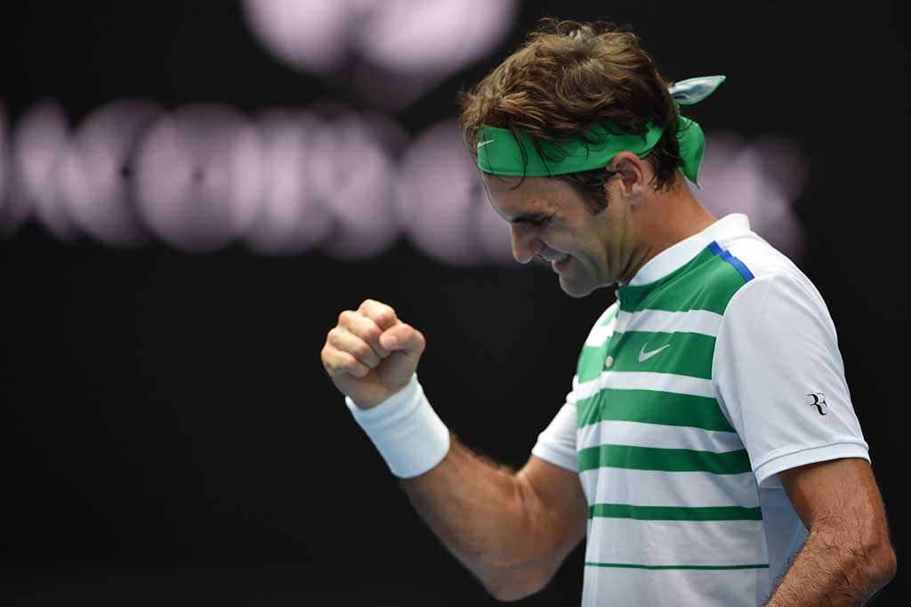 Roger Federer Belum Terbendung