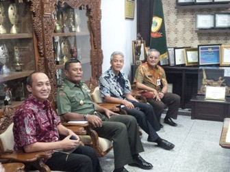 Pemprov Jateng Rapat Tertutup dengan BIN dan TNI/Polri