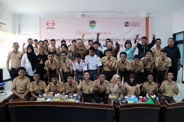 Peduli Pendidikan jadi Program Sosial Andalan Hino