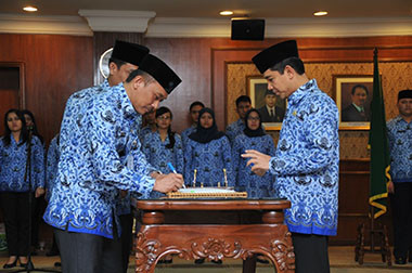 Pengurus Baru Dilantik, Korpri Diminta Ubah <i>Mind Set</i>