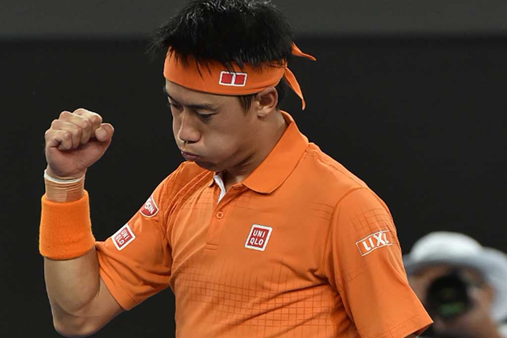 Nishikori Tundukkan Garcia-Lopez