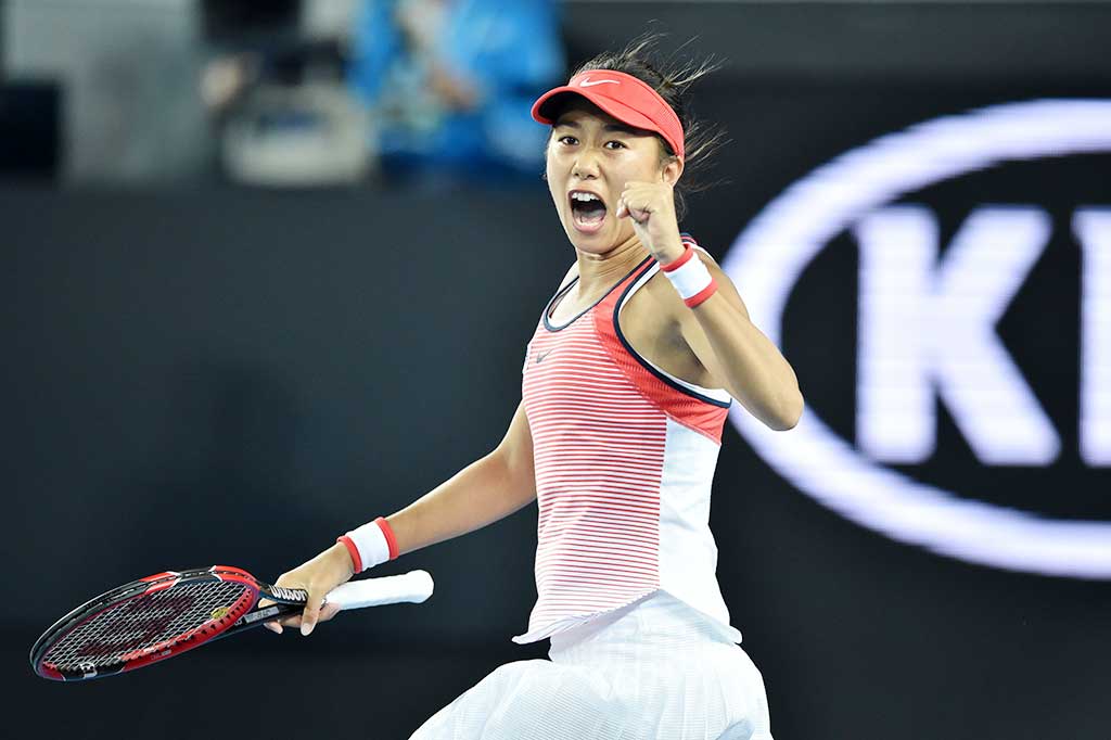 Zhang Shuai Bikin Kejutan Lagi, Lolos ke 16 Besar