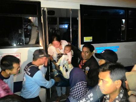 Tiba di Malang, Tiga Anak Eks Gafatar Sakit