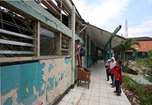 Disdik Akan Rehab 88 Gedung Sekolah Tahun Ini