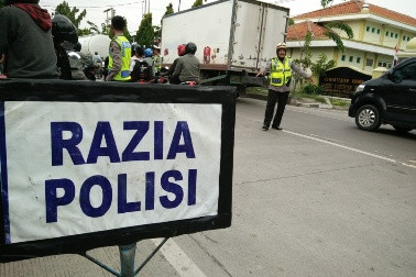 Polres Brebes Gelar Razia Persempit Gerak Teroris