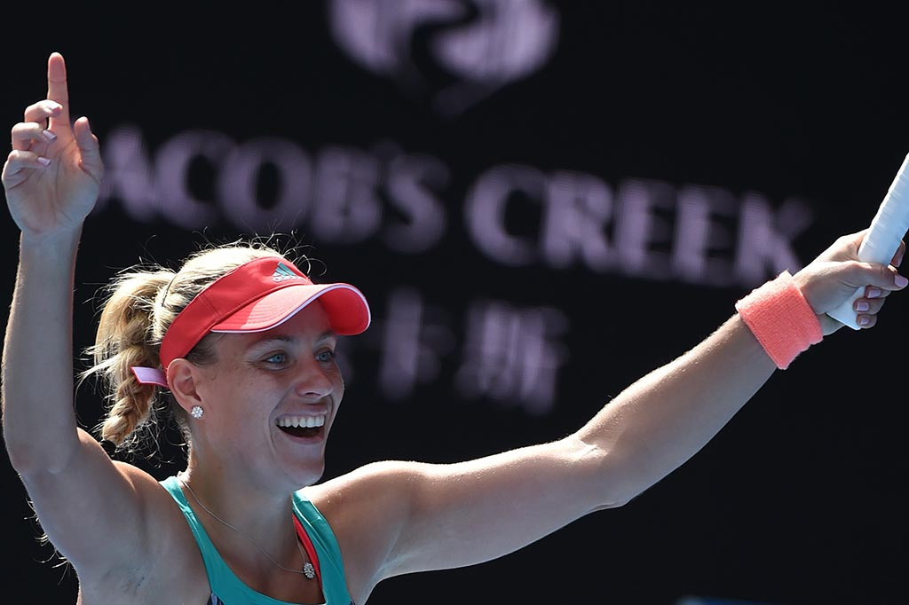 Kerber Tantang Serena di Final Australia Terbuka