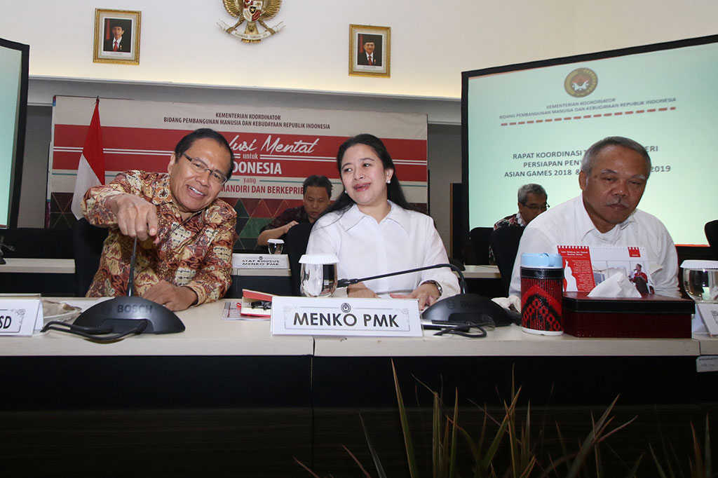 Rapat Koordinasi Bahas Asian Games dan MotoGP