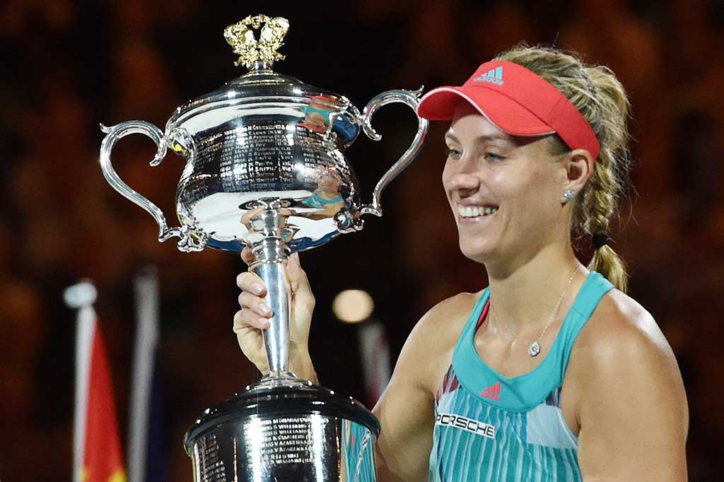 Kalahkan Serena, Kerber Juarai Australia Terbuka