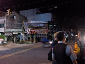 30 Orang Diduga Membakar Pos IPK