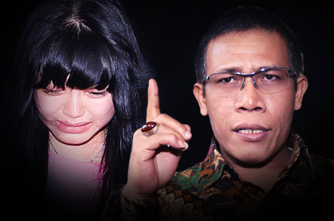 Dita melaporkan Masinton dengan tuduhan penganiayaan. Foto: MI/Galih Pradipta, Antara/Reno Esnir