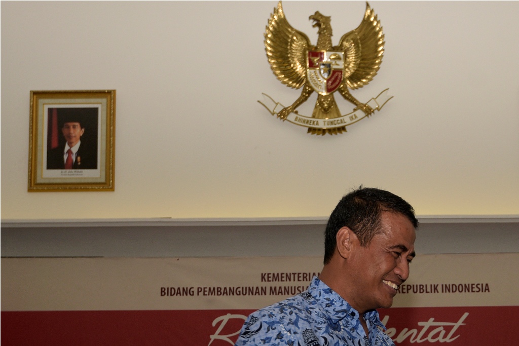 Menteri Pertanian Amran Sulaiman (ANTARA FOTO/Sigid Kurniawan)