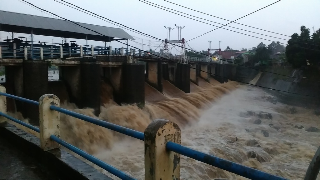 Bendung Katulampa. Foto: Metrotvnews.com/Mulvi