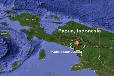 Helikopter Jatuh di Nabire