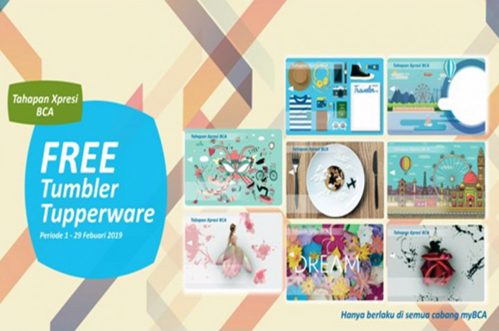 Buka Tahapan Xpresi BCA, Banjir Bonus!