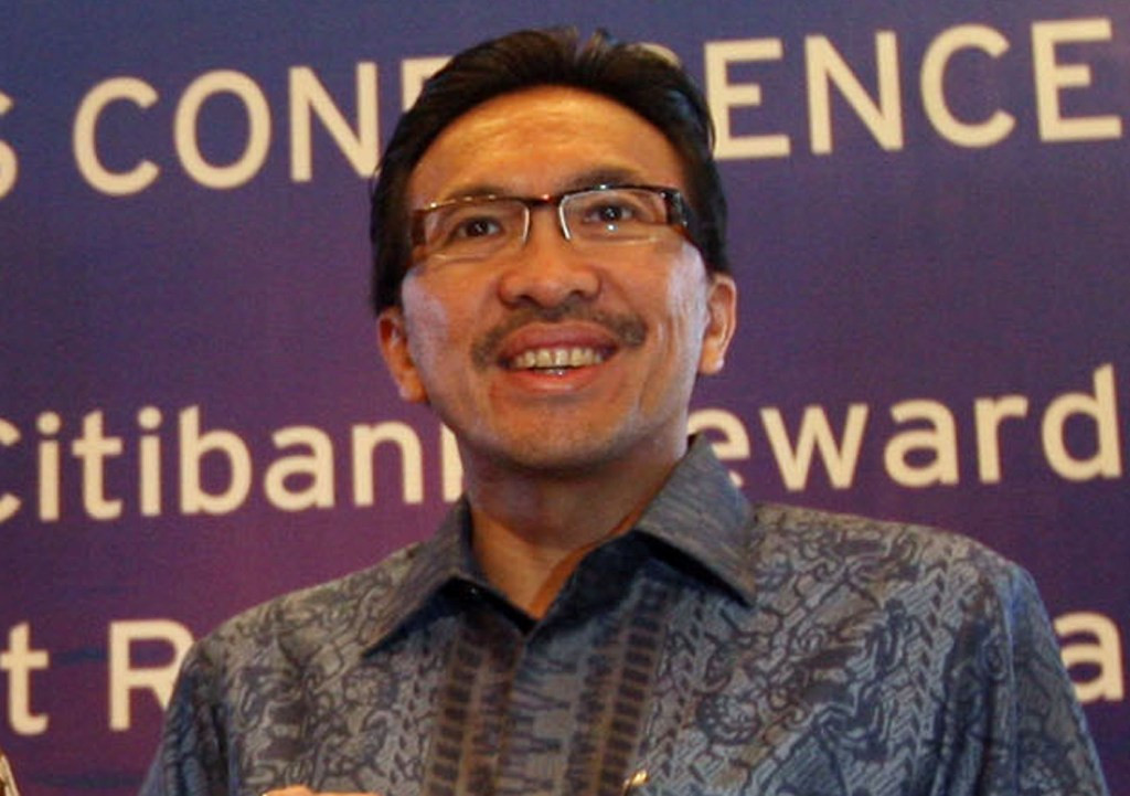 Presiden Direktur PT Bank CIMB Niaga Tbk, Tigor M. Siahaan. (FOTO: MI/Usman)