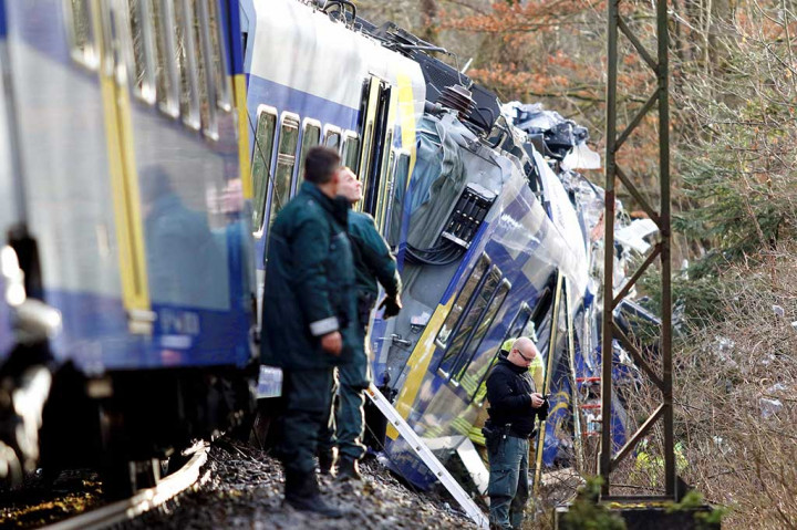 Sembilan Orang Tewas dalam Kecelakaan Kereta di Jerman