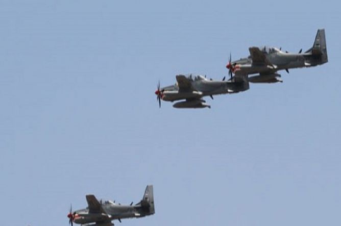 Air Force Training Plane Crashes in Malang