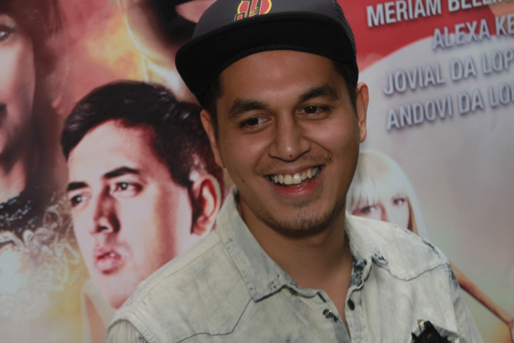 Kevin Julio Pingsan saat Syuting Jagoan Instan