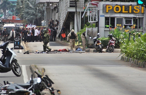 Seorang Polisi Korban Bom Thamrin Masih di RSCM