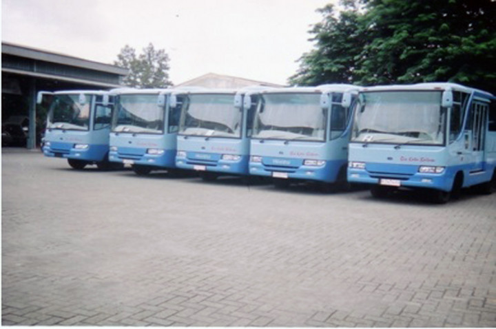 BPJS Ketenagakerjaan Beri Bantuan 10 Unit Bus Trans Batam