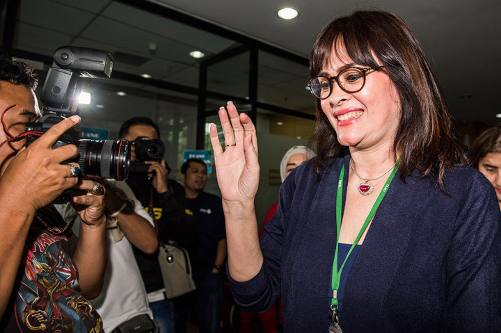 Sandy Harun Kunjungi Evy Susanti