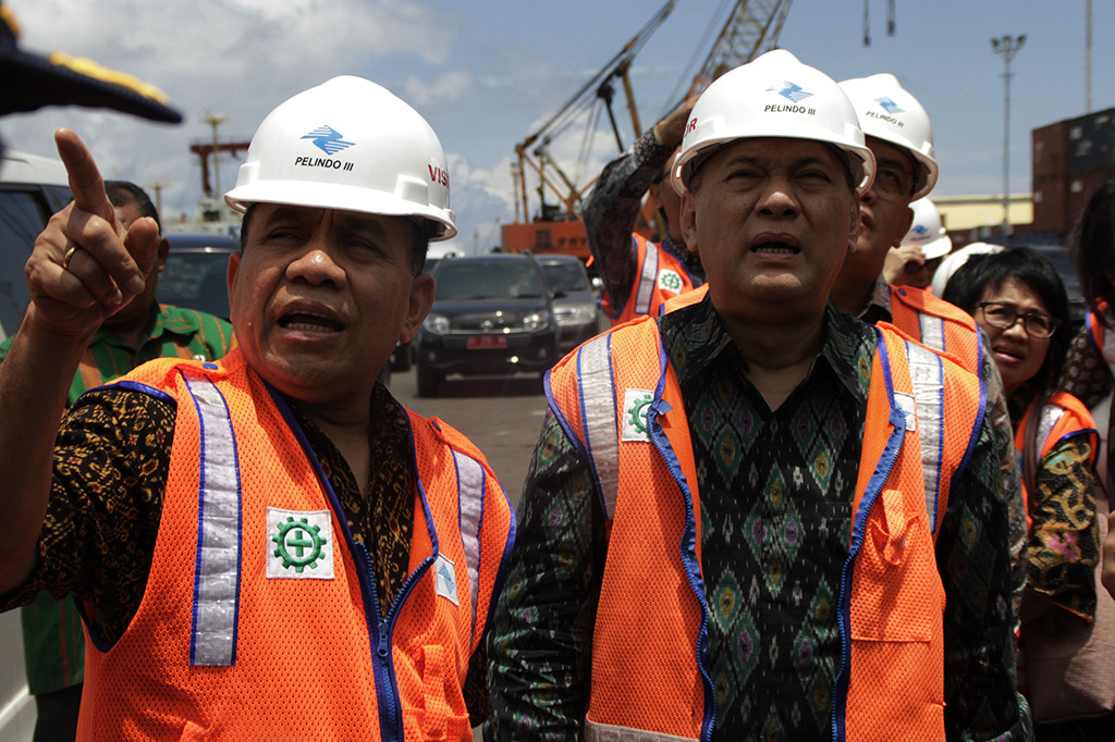 Gubernur BI Tinjau Pelabuhan Tol Laut Tenau