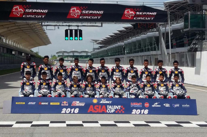 Indonesia Kirim Enam Pembalap di Asia Talent Cup 2016 