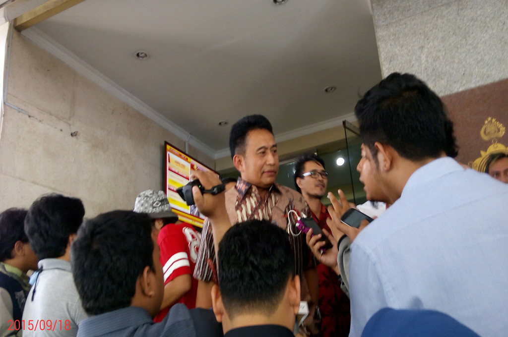 Direktur Tindak Pidana Ekonomi dan Khusus Bareskrim Polri Brigjen Bambang Waskito---MTVN/Githa