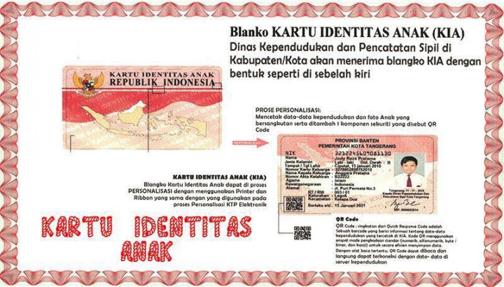 Mau Urus 'KTP' Anak? Ini Caranya