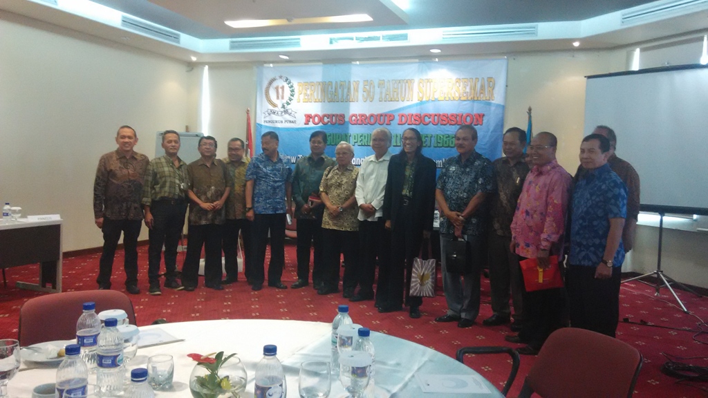 FGD Peringatan ke-50 Supersemar di Hotel Bidakara, Sabtu (13/2/2016) -- Foto: Metrotvnews.com/ Intan fauzi