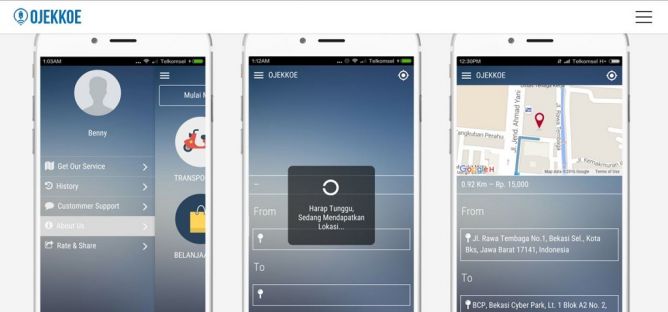 Ojekkoe, New Online Ojek Application 