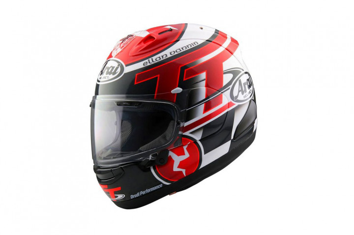 Arai Merilis Grafis Baru Helm Isle of Man TT 2016 