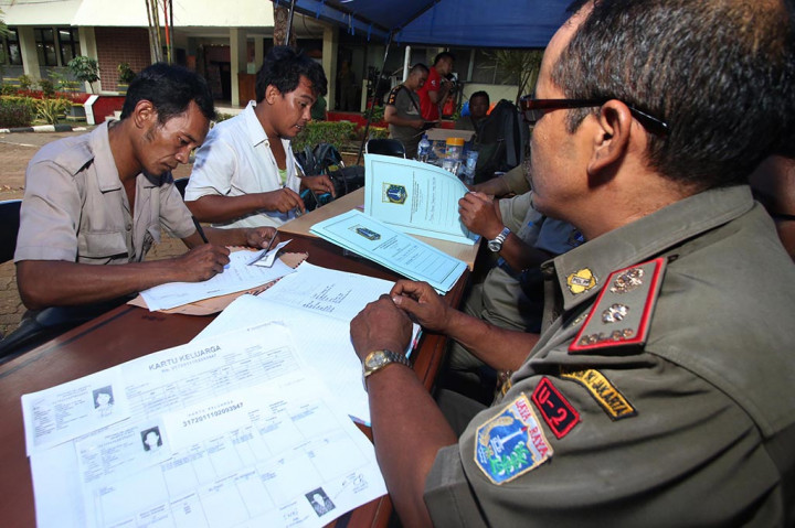 Posko Pendaftaran Warga Kalijodo Dibuka