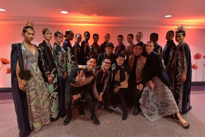 Batik Kudus Displayed in New York Fashion Week