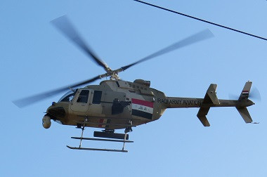 Helikopter Militer Irak Jatuh, 9 Kru Tewas