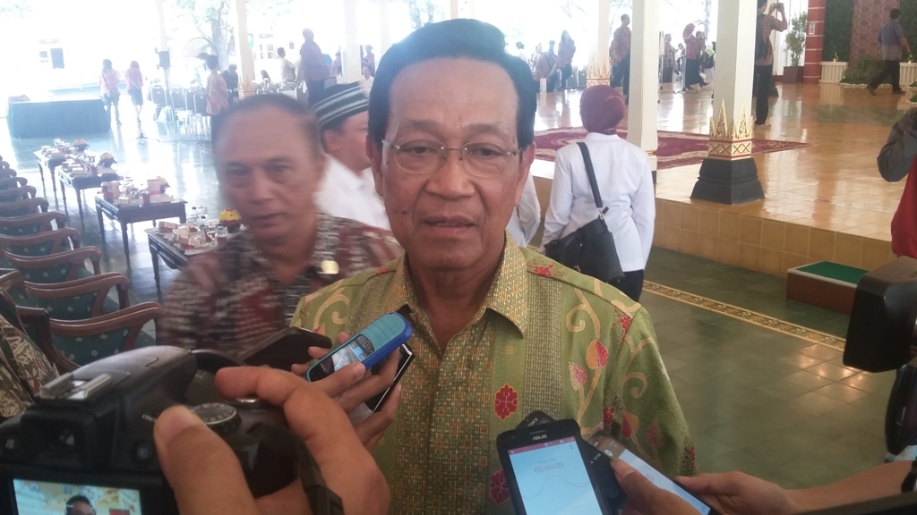 Gubernur Daerah Istimewa Yogyakarta Sri Sultan Hamengku Buwana X. (Metrotvnews.com/Ahmad Mustaqim)