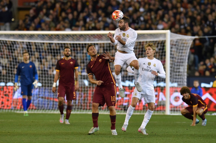 Statistik AS Roma Kalah Telak dari Real Madrid