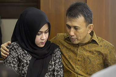 Gatot Pujo dan Evy Susanti Dituntut Hukuman Berbeda