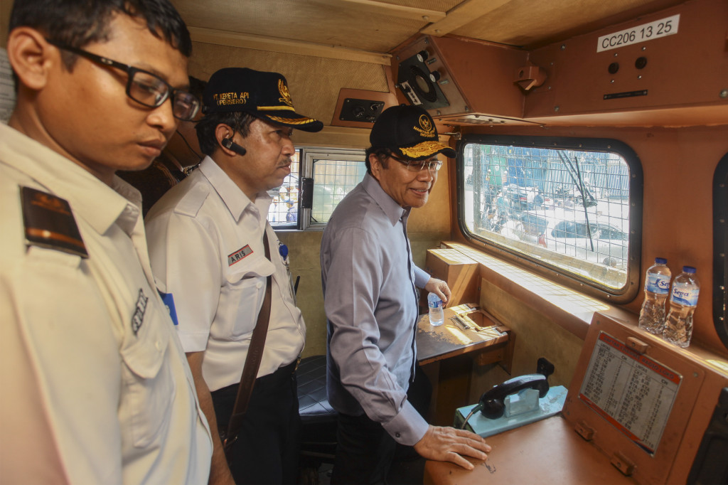 Rizal Ramli Tinjau Kesiapan Jalur KA-JICT