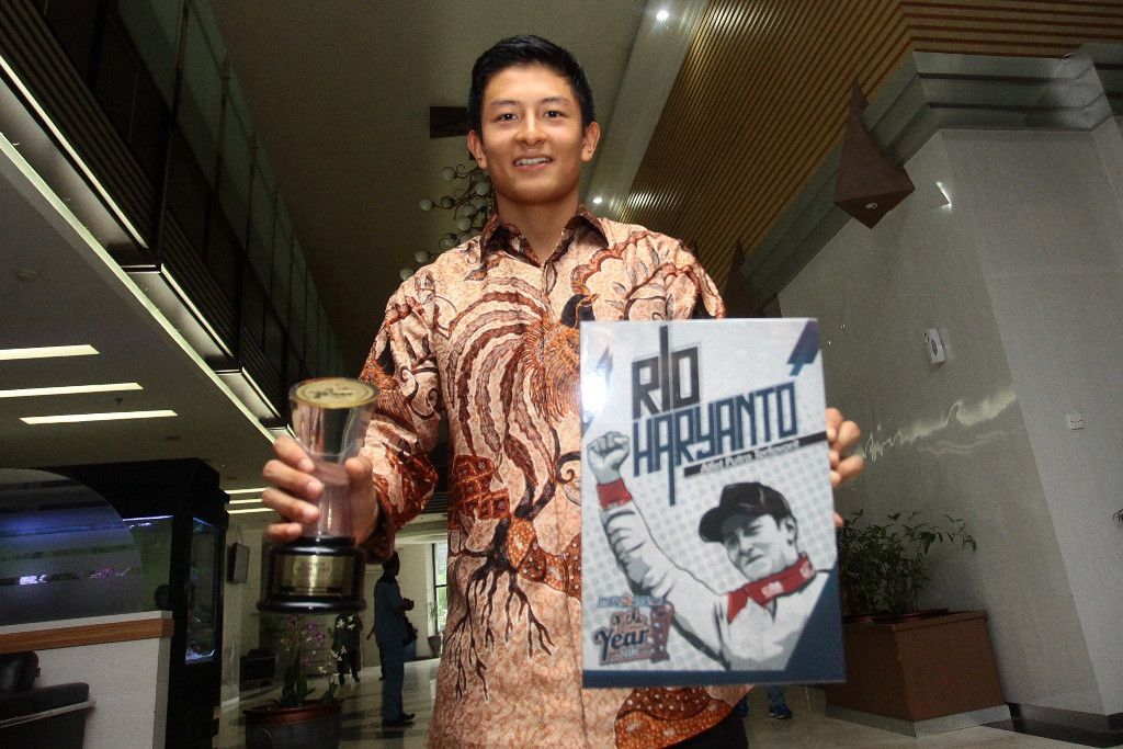 Rio Haryanto (ANTARA FOTO/MUHAMMAD ADIMAJA)