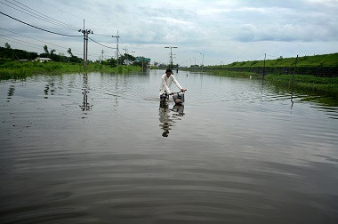 Banjir tak Ganggu Produksi Padi di Jatim