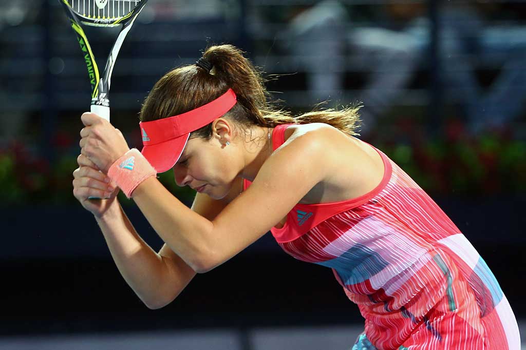 Ana Ivanovic Terhenti di Perempat Final Kejuaraan Tenis Dubai
