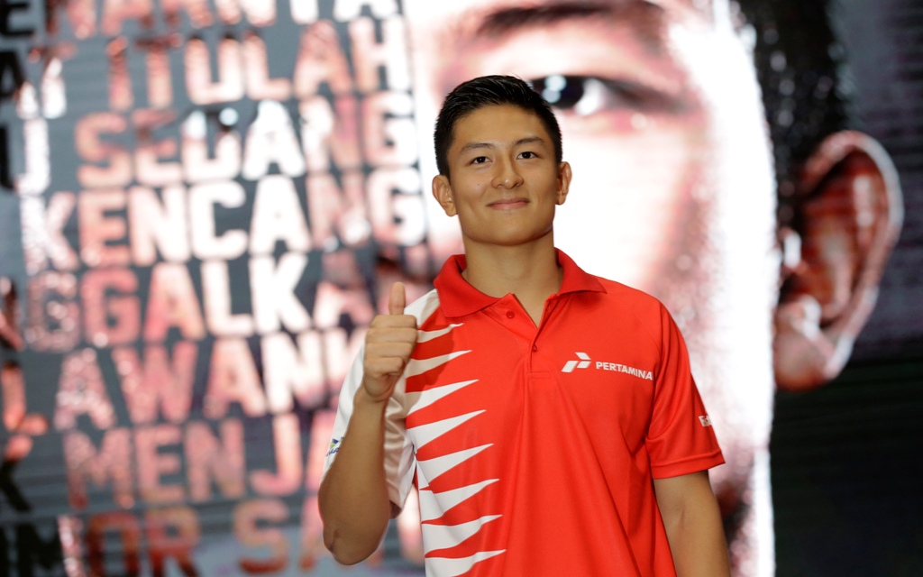 Rio Haryanto (Foto: AP/Achmad Ibrahim)