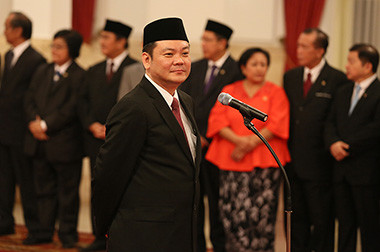 Deputi dan Sekretaris Badan Restorasi Gambut Dilantik