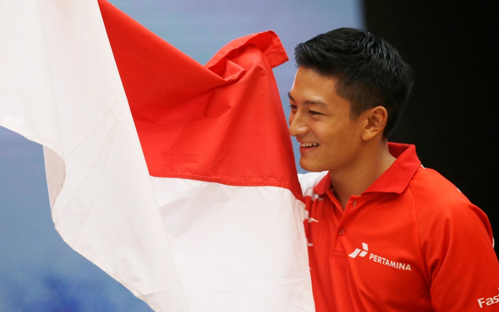 Rio Haryanto. (Foto: AP/Achmad Ibrahim)