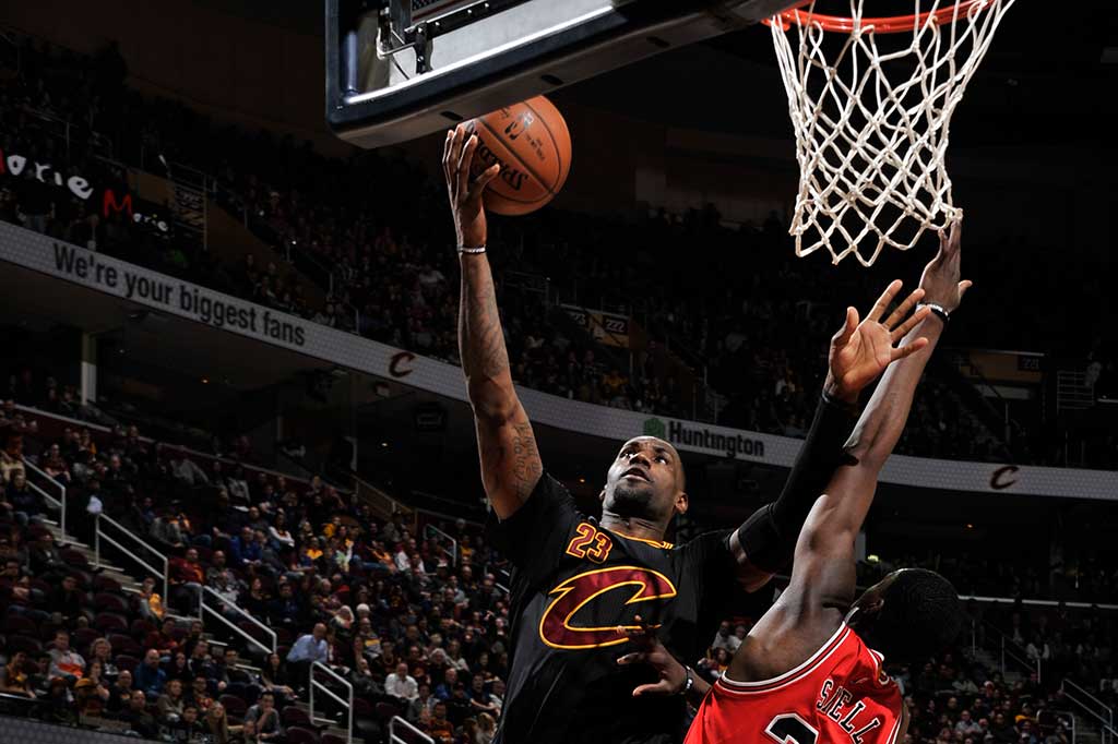 LeBron James Bawa Cavaliers Tundukkan Bulls